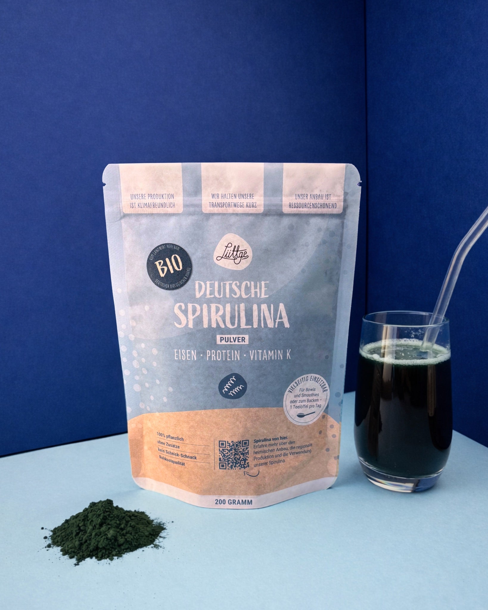 Lüttge German Organic Spirulina – Lüttge Superfood